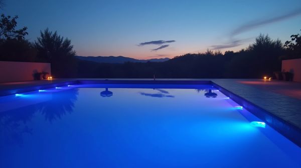 Éclairage de piscine CCEI : puissance, couleurs et installation