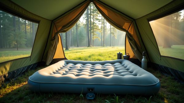 Votre confort en camping : choisissez un matelas tente confortable