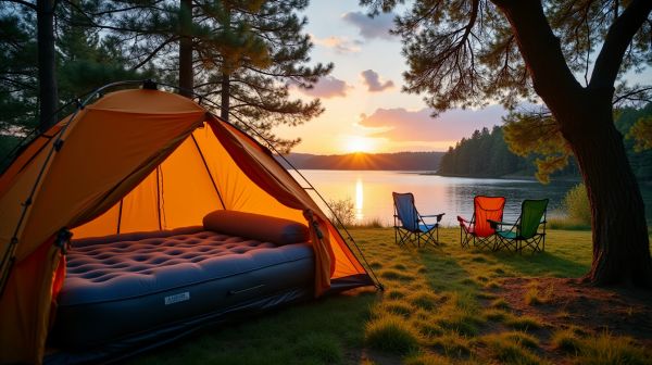 Votre confort en camping : choisissez un matelas tente confortable